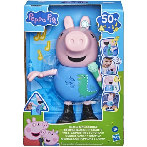 Hasbro Peppa Pig Πέππα Γουρουνάκι Joke And Sing George G2178 5010996369710