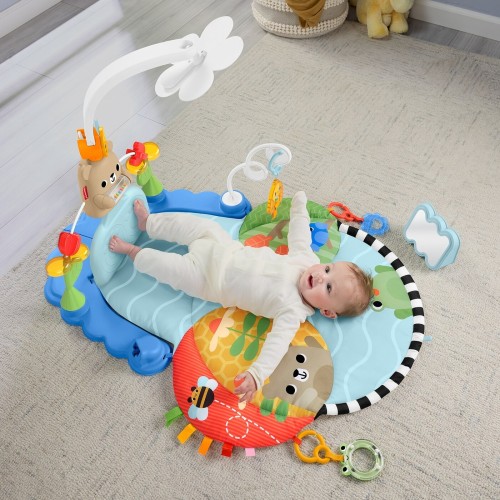 Mattel fisher-price γυμναστήριο 3 σε 1 με περιστρεφομενο λουλουδι HYR60 194735254347