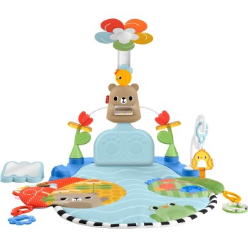 Mattel fisher-price γυμναστήριο 3 σε 1 με περιστρεφομενο λουλουδι HYR60 194735254347
