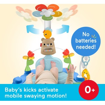 Mattel fisher-price γυμναστήριο 3 σε 1 με περιστρεφομενο λουλουδι HYR60 194735254347