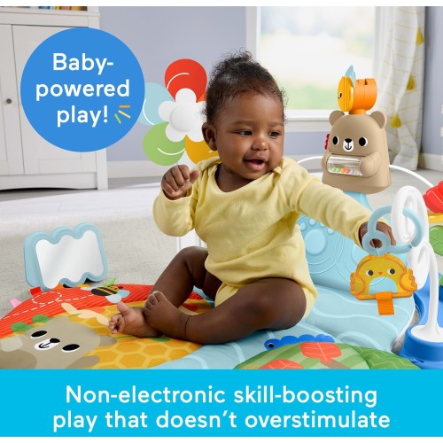 Mattel fisher-price γυμναστήριο 3 σε 1 με περιστρεφομενο λουλουδι HYR60 194735254347