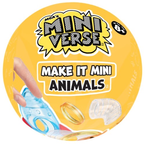 MGA Entertainment Mga's Miniverse Make It Mini Animals Mini Collectibles 531739 035051531739