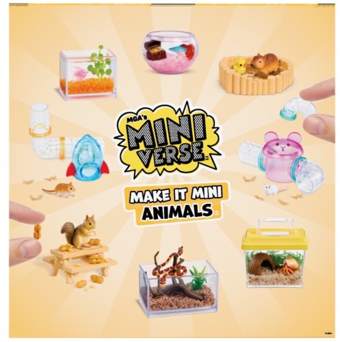 MGA Entertainment Mga's Miniverse Make It Mini Animals Mini Collectibles 531739 035051531739