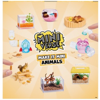MGA Entertainment Mga's Miniverse Make It Mini Animals Mini Collectibles 531739 035051531739