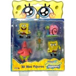 Just toys Spongebob Movie | Spongebob Movie 3D Mini Figures Pack 5 Asst. 0609 8056126060093