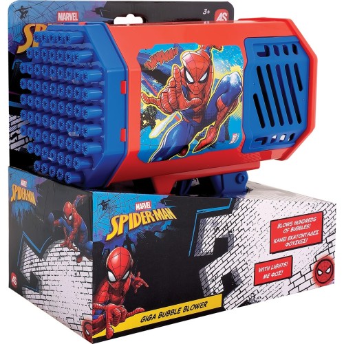 As company Spiderman AS Giga Gun Bubble Shooter Spider-Man For 3+ Years 5200-01389 5203068013899