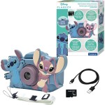 Lexibook dj078d, angel, disney stitch, 4-in-1 camera for children with protection, v 25.DJ078D 3380743106502