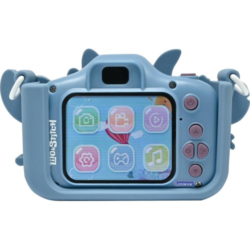 Lexibook dj078d, angel, disney stitch, 4-in-1 camera for children with protection, v 25.DJ078D 3380743106502