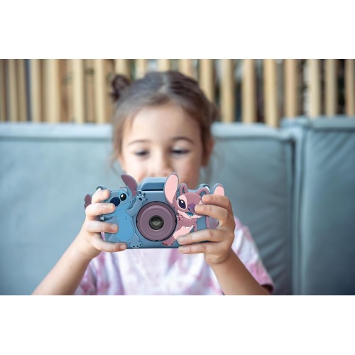 Disney Stitch Παιδική φωτογραφική μηχανή lexibook - stitch ,με κάρτα sd 25.DJ078D 3380743106502