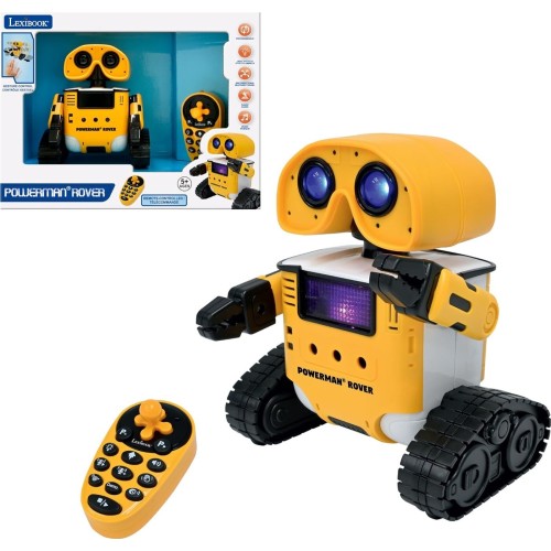 Lexibook, Powerman Rover, Your Adorable Remote-Controlled  Companion, Remot 25.ROB14 3380743106779