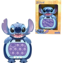 Disney Stitch lexibook,  stitch, stitch fast push game, blue, jg500d 25.JG500D 3380743116679