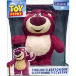 Toy Story Lexibook, Lotso, Electronic Piggy Bank Lotso, Red Pink, Jg140ts1 25.JG140TS1 3380743116877