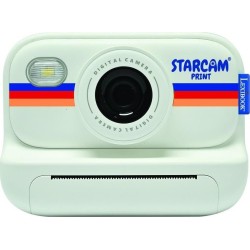 lexibook, starcam print hd, camera with instant printer, photo, video, self 25.DJ165 3380743113685