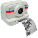 lexibook, starcam print hd, camera with instant printer, photo, video, self 25.DJ165 3380743113685
