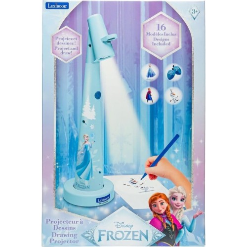 Disney Frozen lexibook,  frozen, drawing projector, blue white, crp10fz 25.CRP10FZ 3380743116914