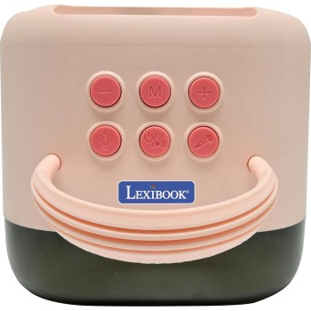 Lexibook, Wireless Karaoke Speaker With 2 Microphones, Pink, Btc030pk 25.BTC030PK 3380743119229