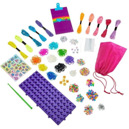 Lexibook Cra-z-art My Look Cra-z-loom Όλα σε 1 Σετ Δημιουργίας Κοσμητάτων Φιλίας με 1600 Λαστιχάκια και 1000+ Χάντρες (crss46) 3