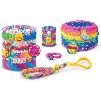 Lexibook Cra-z-art My Look Cra-z-loom Όλα σε 1 Σετ Δημιουργίας Κοσμητάτων Φιλίας με 1600 Λαστιχάκια και 1000+ Χάντρες (crss46) 3