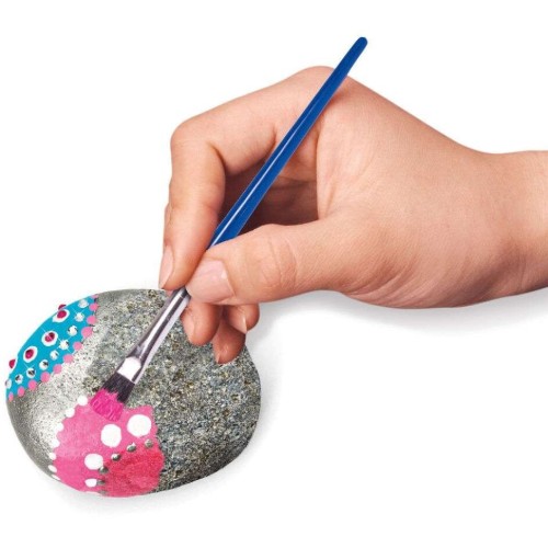Lexibook Cra-z-art My Look Metallic Mania Rock Art Stone Craft Kit (crss1) 35.CRSS1 3380743110271