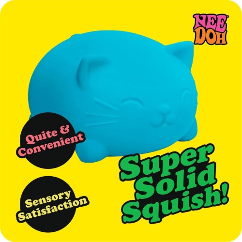 Gama Brands Schylling Cool Cats Super Nee Doh Stress Balls - Anxiety Toys, Sensory Ball, Fidget Toys, Needoh Stress Relief Toys,