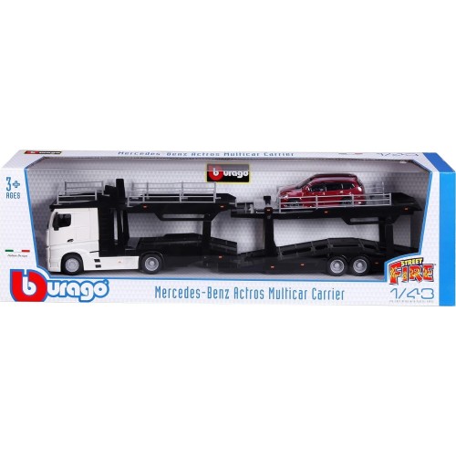Bburago Mercedes 1:43 Benz Multicarrier 18/31467 4893993314560