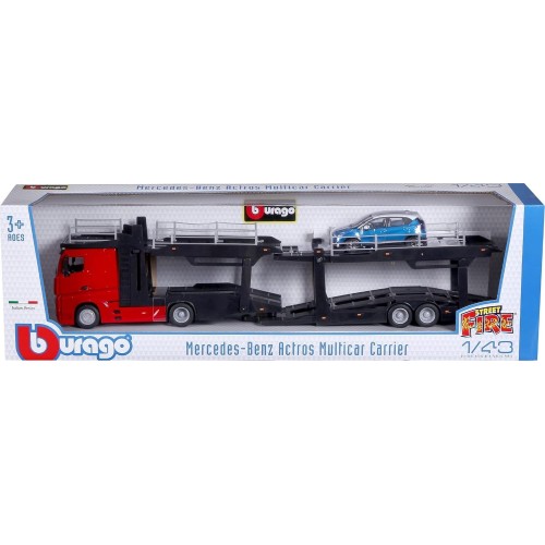 Bburago Mercedes 1:43 Benz Multicarrier 18/31467 4893993314560