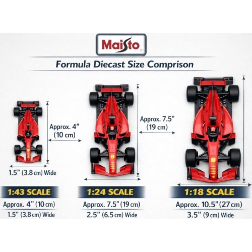 Maisto Formula 1 1:24 Premium rc f1 Mclaren 2024 Norris 2.4ghz 49/82359 090159823599