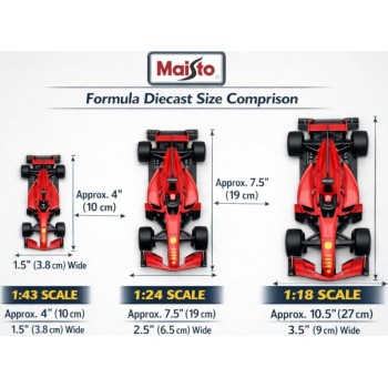 Maisto Formula 1 1:24 Premium rc f1 Mclaren 2024 Norris 2,4 ghz 49/82359 090159823599
