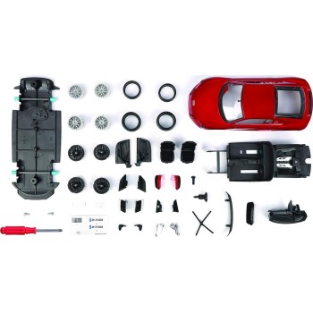 Maisto m39510 audi r8 build-it-yourself die-cast model car kit-1:24 scale v10plus, 48/39510 090159395102