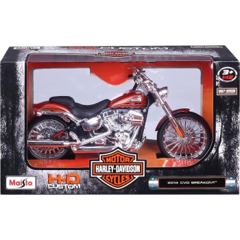 Maisto 1:12 Harley Davidson 2014 cvo Breakout 48/32327 090159323273