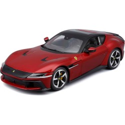 Bburago αγώνας ferrari και παιχνίδι 12 κυλινδριών - κλίμακα 1:24 - απίστευτα λεπτομερείς die-ca 18/26033 4893993260331