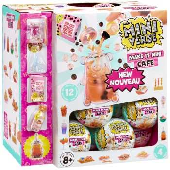 MGA Entertainment Miniverse food - μακε ιτ μινι cafe σειρα 4 asst. (pdq) 531067-EU 035051531067