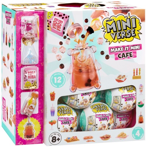 MGA Entertainment Miniverse food - μακε ιτ μινι cafe σειρα 4 asst. (pdq) 531067-EU 035051531067
