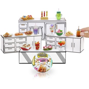 MGA Entertainment Miniverse Food - Make It Mini Cafe Series 4 Asst. (Pdq) 531067-EU 035051531067