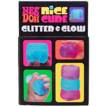 Gama Brands Μπάλα NEE DOH Cube Glitter & Glow - 1 Τμχ 15750815 019649508150