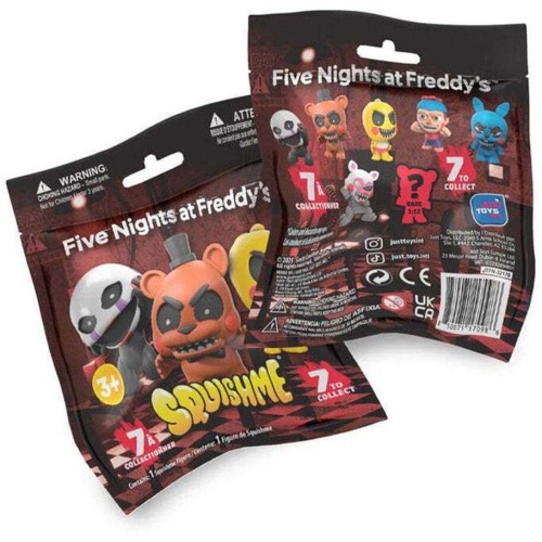 Gama Brands Five Nights At Freddys Squishme Squishy Surprise Bag Series 3 - Various Designs (10517098) 10517098 850071170986