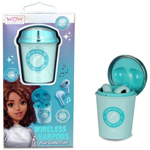 kids licensing WOW Generation Coffee Cup Shaped Bluetooth Headphones WOW00124 8435507887540