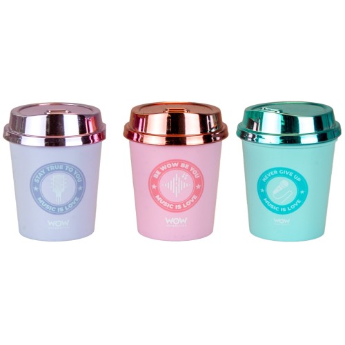 kids licensing WOW Generation Coffee Cup Shaped Ασύρματα Bluetooth Ακουστικά Ψείρες - 1 Τμχ WOW00124 8435507887540