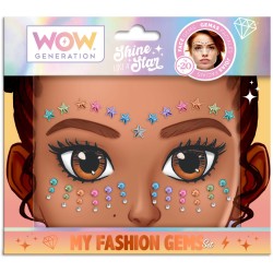 kids licensing GLAM FACIAL GEMS CDU WOW GENERATION WOW00099 8435507883252