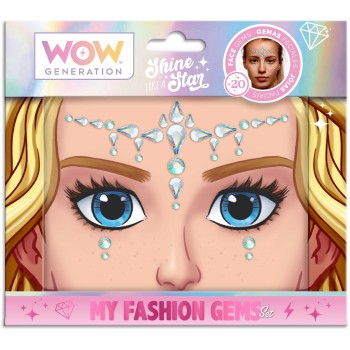 kids licensing GLAM FACIAL GEMS CDU WOW GENERATION WOW00099 8435507883252