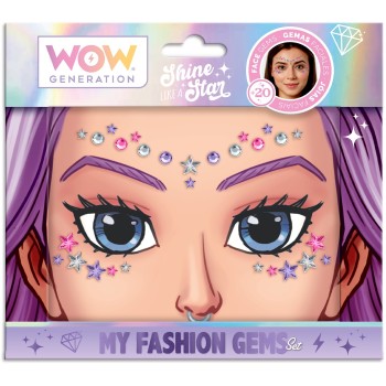 kids licensing GLAM FACIAL GEMS CDU WOW GENERATION WOW00099 8435507883252