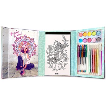kids licensing WOW Generation Καλλιτεχνικό Σετ Mandala Glitter It Up! WOW00084 8435507883108