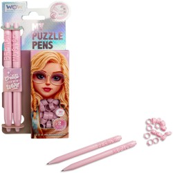 kids licensing MY PUZZLE PENS SET IN  CDU WOW GENERATION  WOW00076 8435507883023