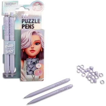 kids licensing MY PUZZLE PENS SET IN  CDU WOW GENERATION  WOW00076 8435507883023