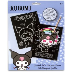 kids licensing Hello Kitty SCRATCH ART SET KUROMI KU00020 8435507893657