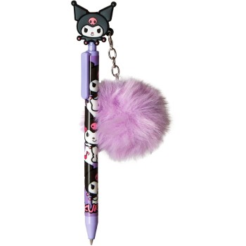 kids licensing Hello Kitty PEN WITH TOPPER KUROMI KU00006 8435507891769