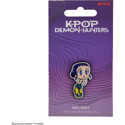 cinereplicas: k-pop demon hunters - zoey pin CR3140 4895205625518