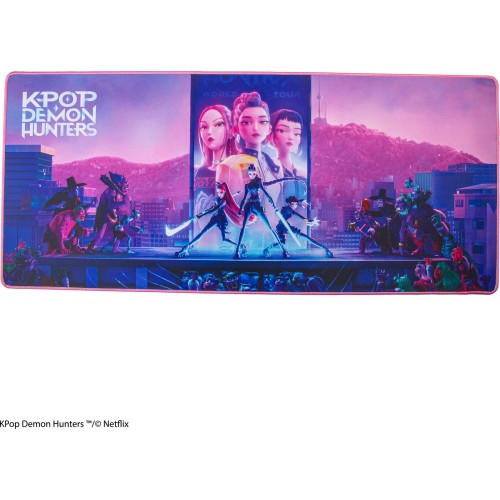 cinereplicas: k-pop demon hunters - takedown desk mat xl CR2523 4895205624825