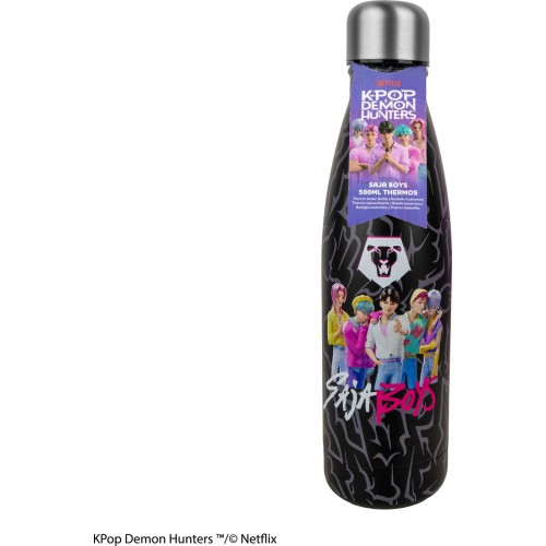 cinereplicas: k-pop demon hunters - saja boys water bottle CR4126 4895205625815