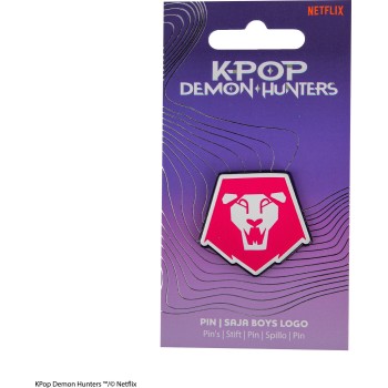 cinereplicas: k-pop demon hunters - saja boys logo pin CR3133 4895205625440